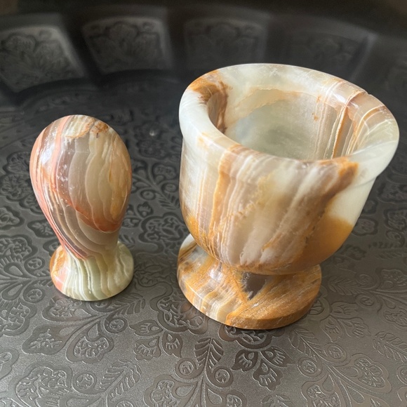 Onyx Mortar and Pestle - Picture 5 of 6